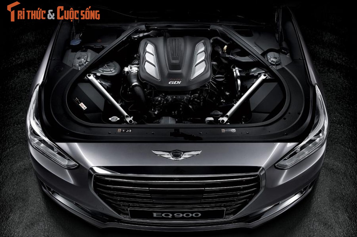 Sedan hang sang Hyndai Genesis G90 xuat hien tai Ha Noi-Hinh-8